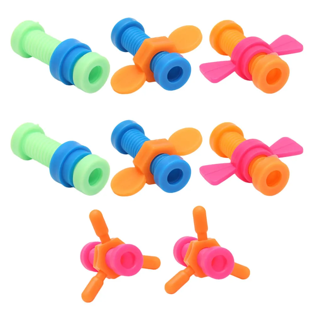 

Набор из 8 разноцветных вращающихся винтовых игрушек-антистресс для снятия напряжения, развивающие, для детей, подарок, для досуга и развлечений