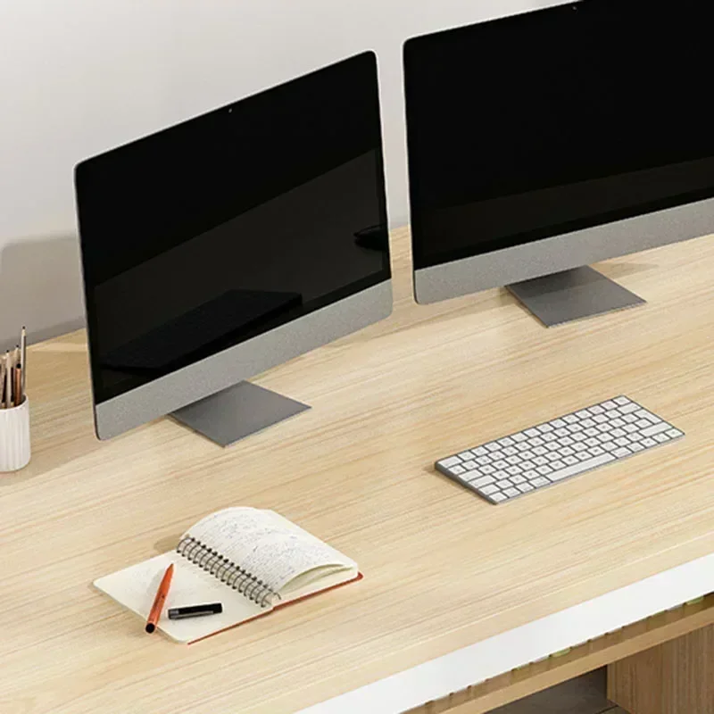 Office Desk Bedroom Student Setup Organizers European Computer Desk Floor Legs Mesa De Computador Modern Furniture