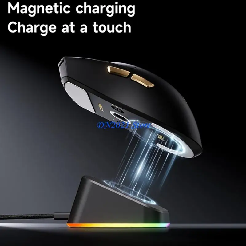 F3KE K7 Esports Game Mouse Opt Switches 70 Million Clicks Lightweight 8K Polling Wireless Charging
