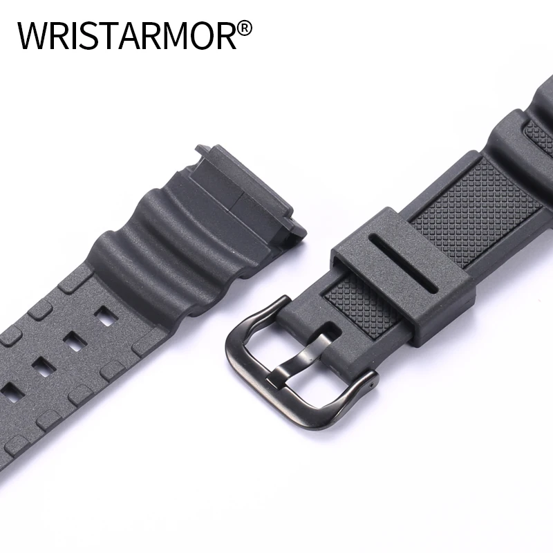 Rubber Watch Band For Casio G-shock SGW-100 sgw 100 Men\'s Outdoor Sports Waterproof Silicone Strap Bracelet Watch Accessories