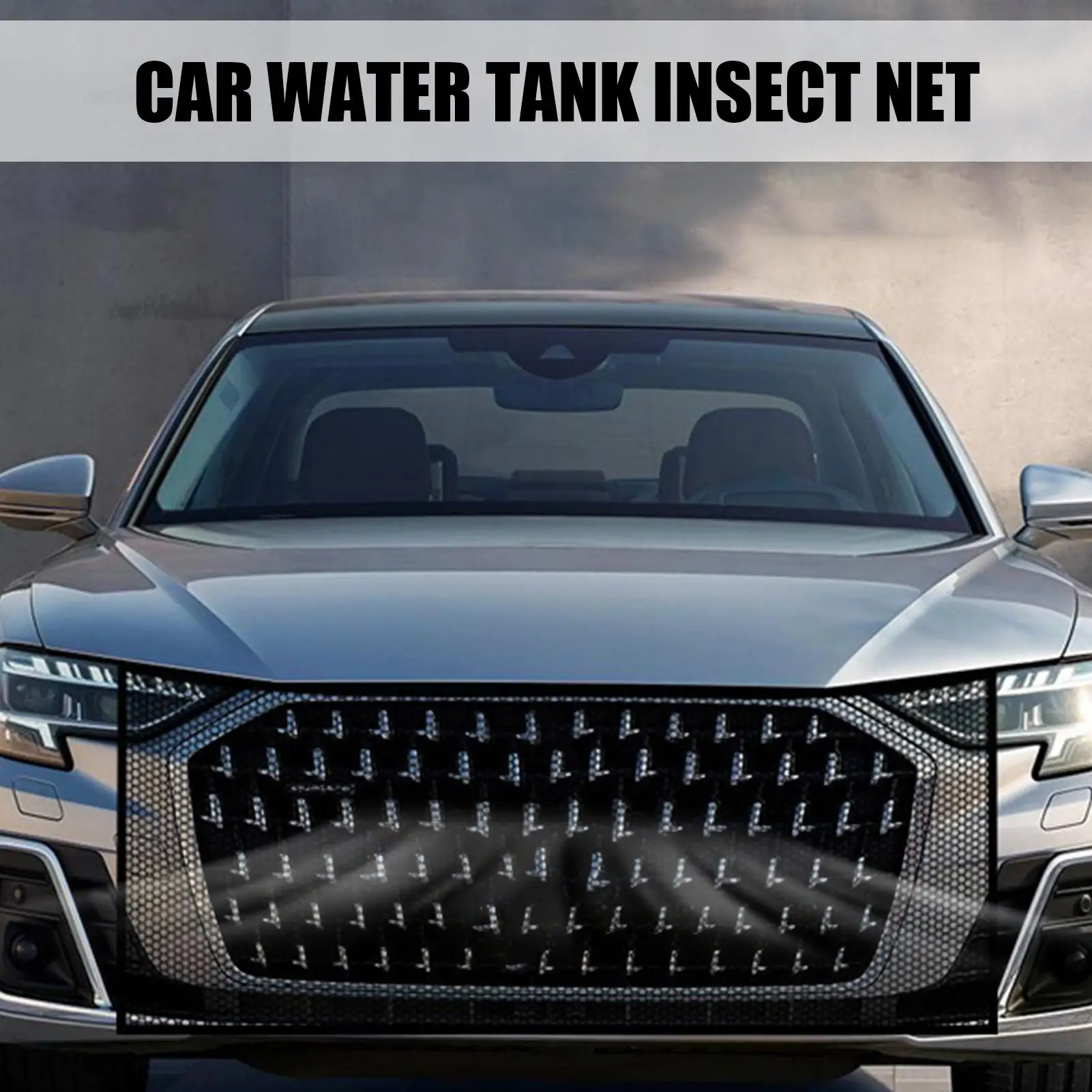 Anti Insect Car Condenser Protective Net Bugs Repellant Mesh Car Air Radiator Prevent Clogging Mesh Net Barrier Rat Resistant
