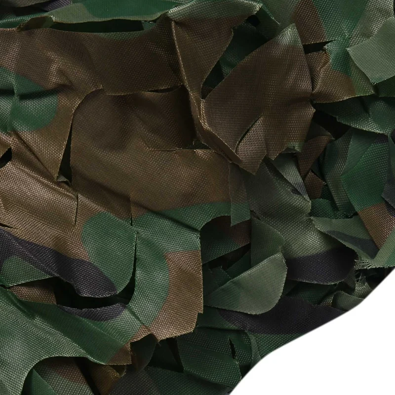 4X Hunting Camouflage Nets Woodland Camo Netting Blinds Great For Sunshade Camping Hunting Party Decoration,3Mx2m