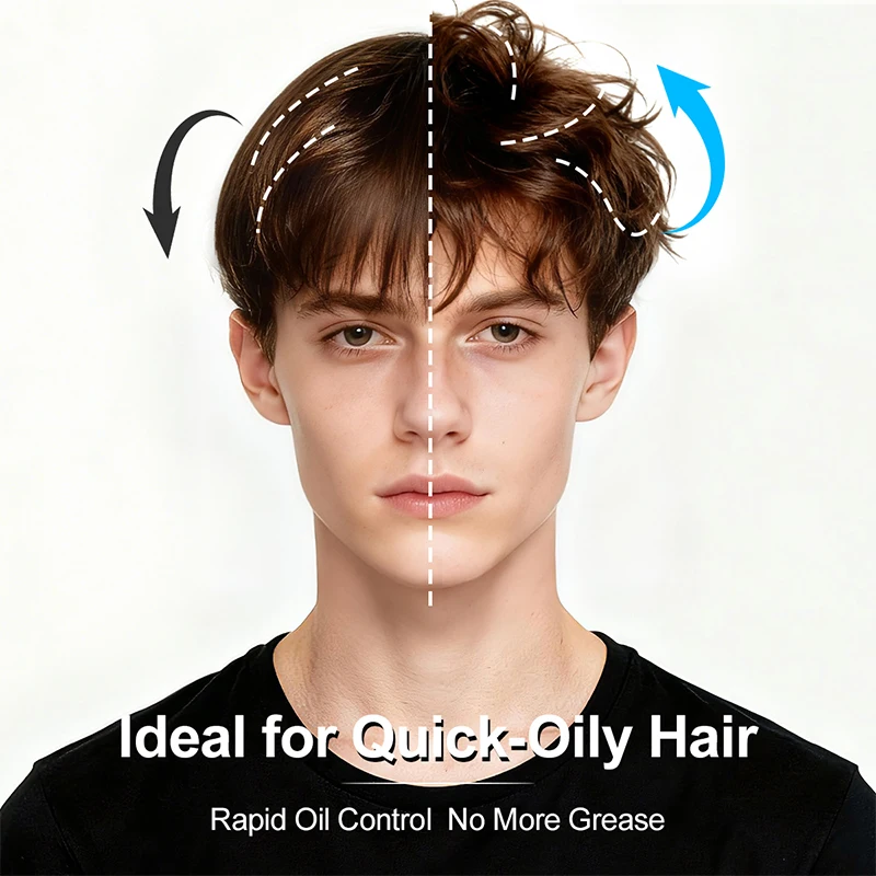 PURC 3 w 1 Puder do stylizacji włosów zwiększający objętość dla kobiet i mężczyzn, długotrwały efekt, kontrola sebum, odżywiający produkt do stylizacji włosów, pielęgnacja włosów