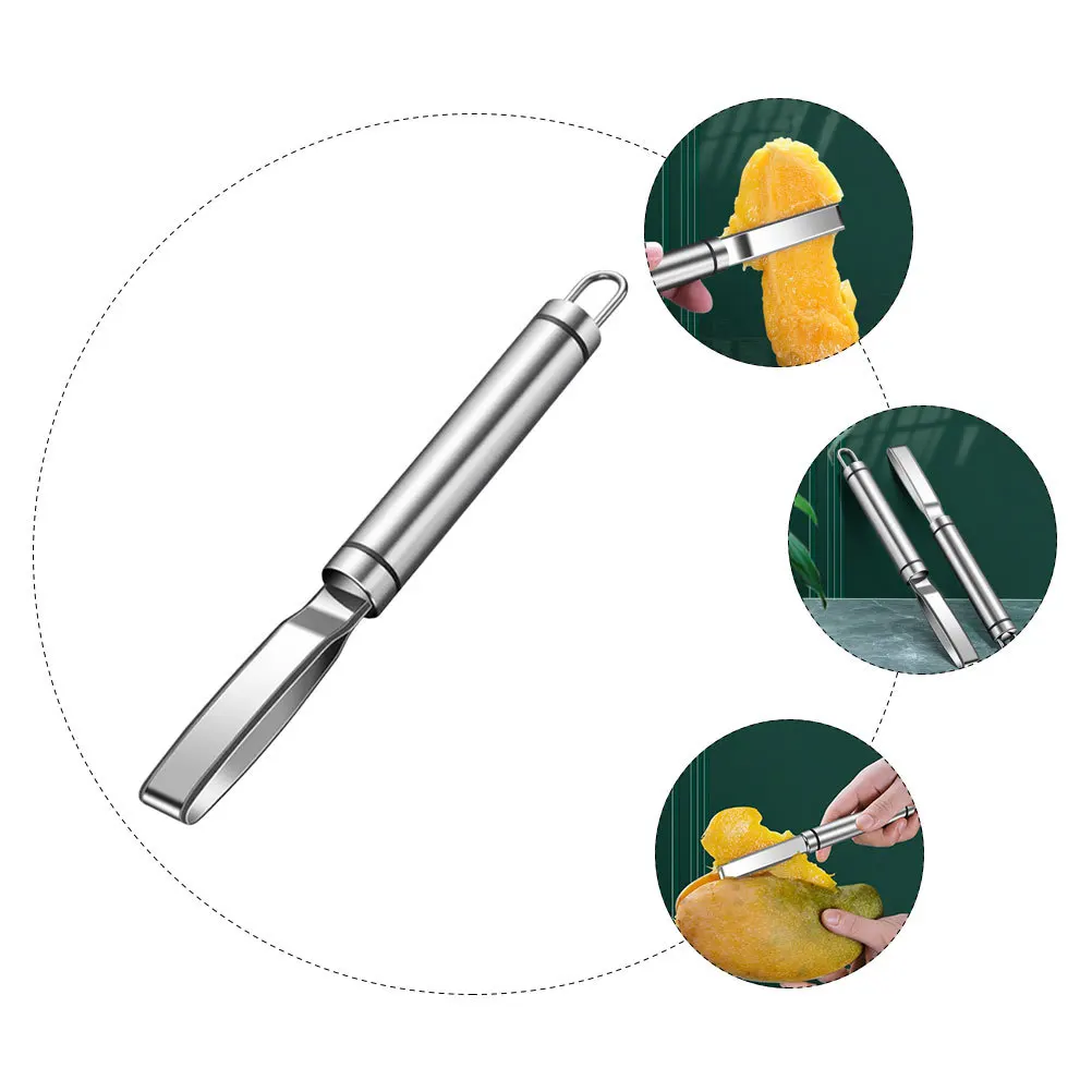 

Stainless Steel Mango Core Remover Tool Professional Fruit Core Removing Tool Kitchen Mango Pitter Practical Gadget