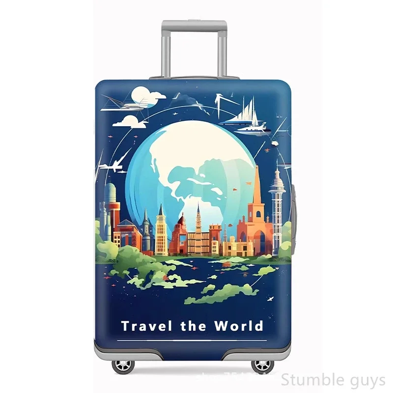 

Прочный эластичный чехол для багажа: защита от пыли и износа, практичный аксессуар для путешествий, подходит для всех типов поездок