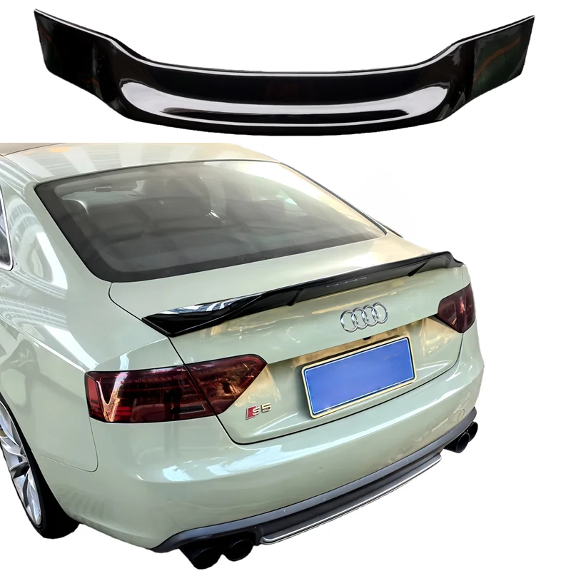 Für Audi A5 S5 RS5 B8 Spoiler 2009 bis 2016 2-Tür Coupe Sportback PSM StyleRear Trunk Wing Spoiler Body Kit Zubehör Spoiler