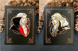 Castlevania Symphony of the Night - Dracula x Alucard - Hard Enamel Pin(It's not soft enamel)