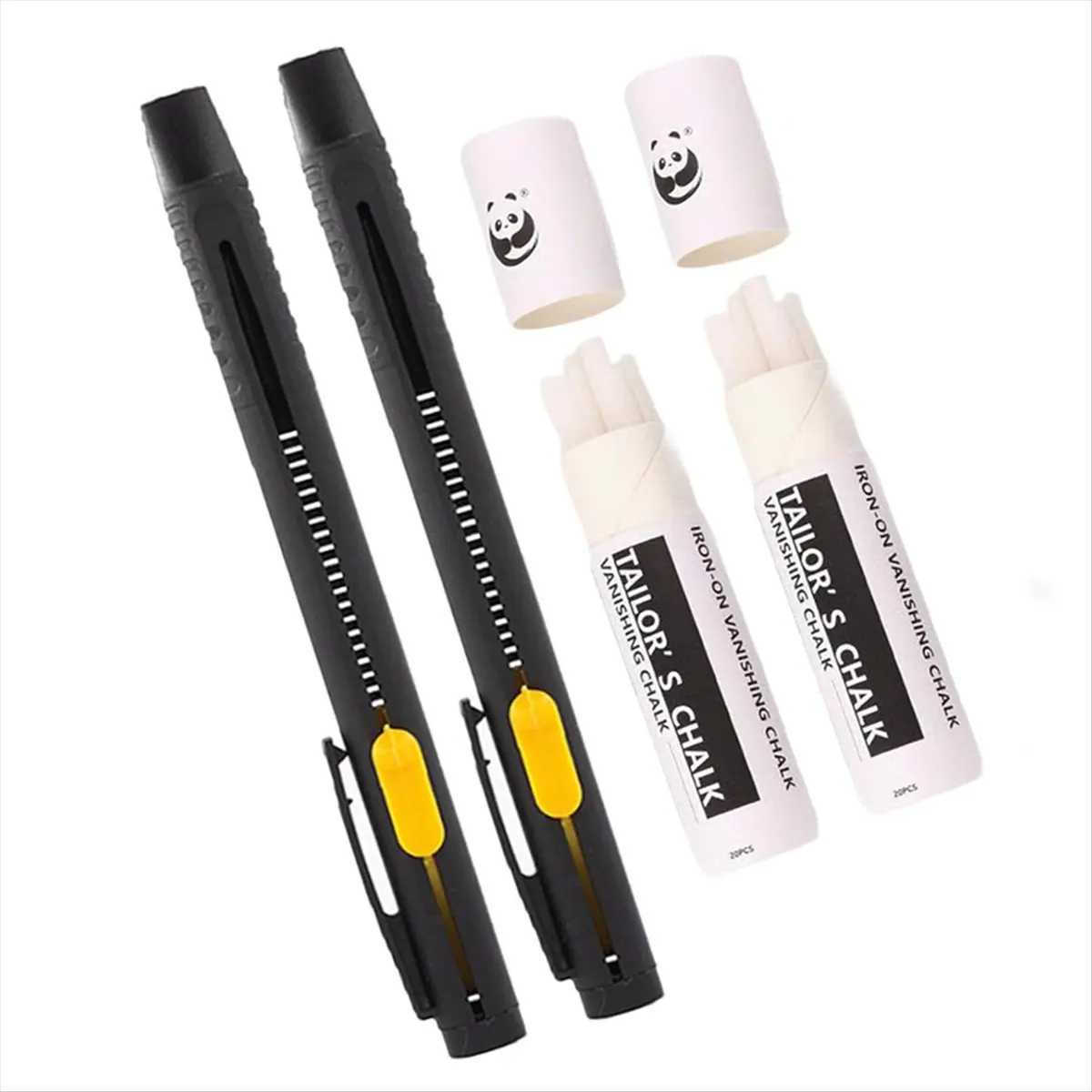 

*CLOS Heat Erasable Fabric Marker for Sewing, Embroidery, Quilting, Washable Erasable Refill Marker Pen(2 Pens + 40 Refills)