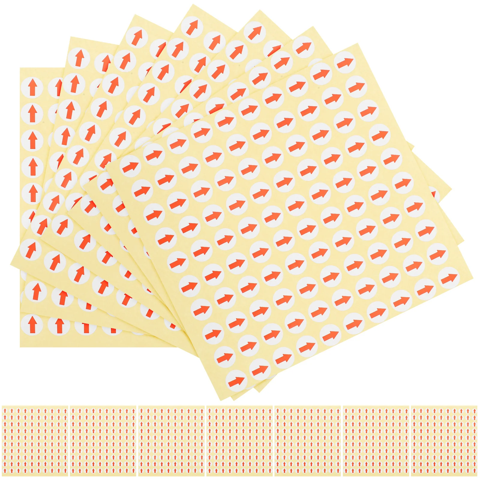 3200 PCS Stickers for Children Adhesive Labels Detachable Defect Indicator Circle Paper Office