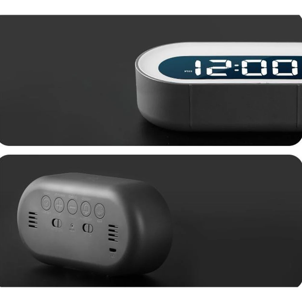 

Обустройство дома Будильник Термостаты ABS Черный дизайн Настольные часы Зеленая музыка Музыка Цифровой Белый Желтый