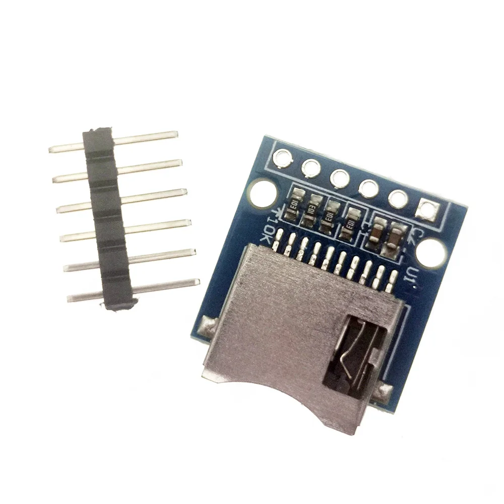 ピンカードホルダー付きマイクロSDコネクタ、マイクロsdコネクタ、pcbテストボードアダプター、9ピン、10ピン、tf、1-3個