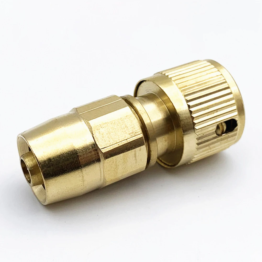 Brass Expandable Hose Repair Adaptor Enables Seamless Integration Between Expandable Hose Sections and Nozzles