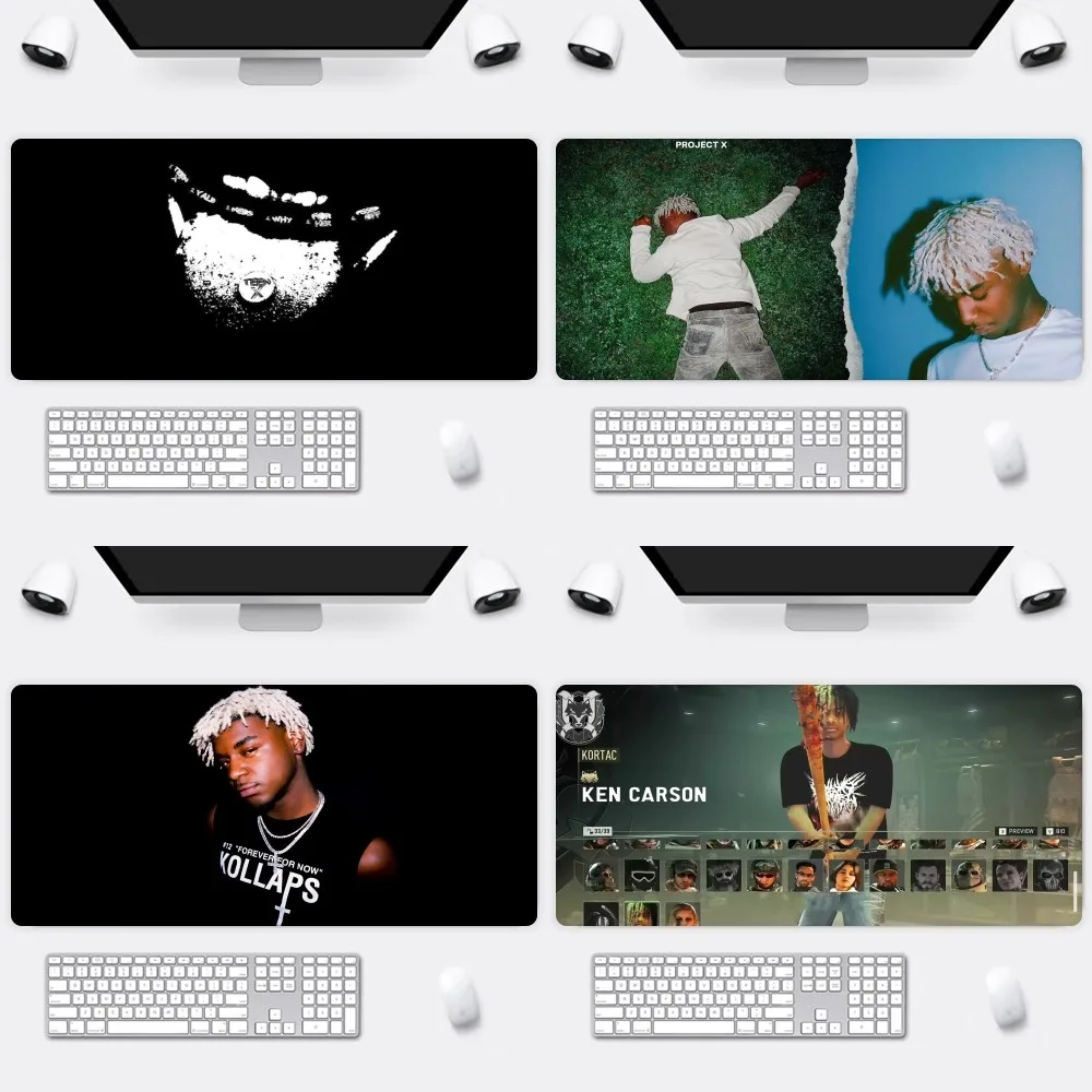 

Rapper Ken Carson A Great Chaos S Mousepad Office Large Small Mouse PC Computer Game Keyboard Rubber Anti-Slip Mice Mat Big