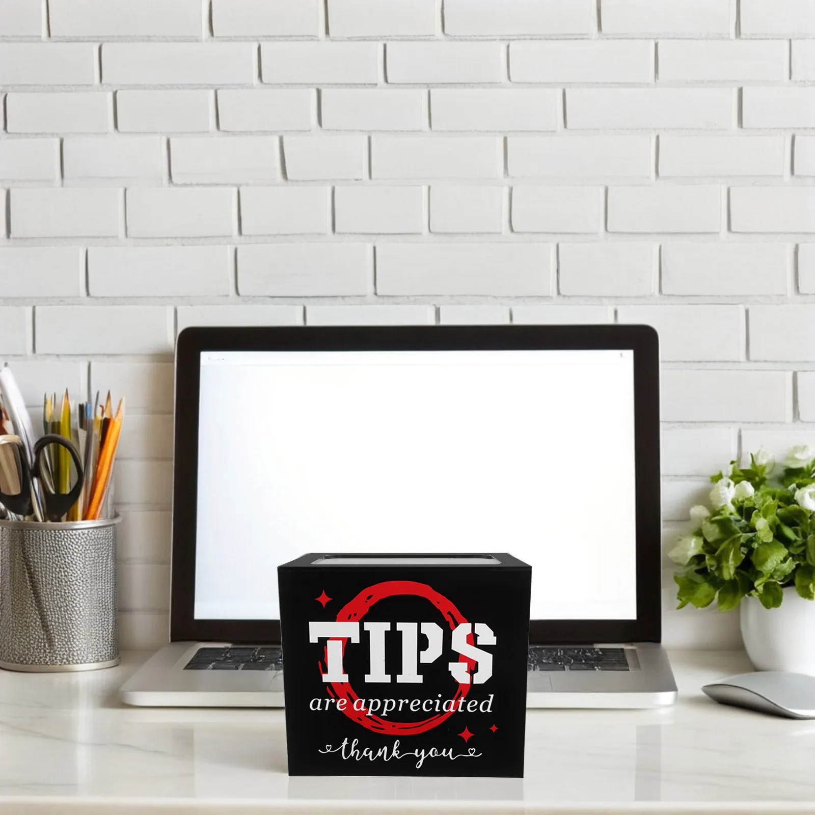 صندوق تبرع شفاف من الأكريليك لنصائح جرة المال بار مطعم نادل مجموعة الخيرية صندوق الاقتراحات