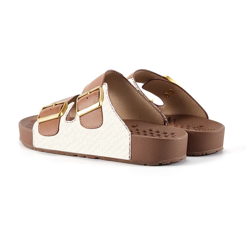 Women's Shoes Massage Insoles Comfortable To Wear Low Heels Female Beach Shoes Classic Minimalist Style Ladies Outdoor Slippers
