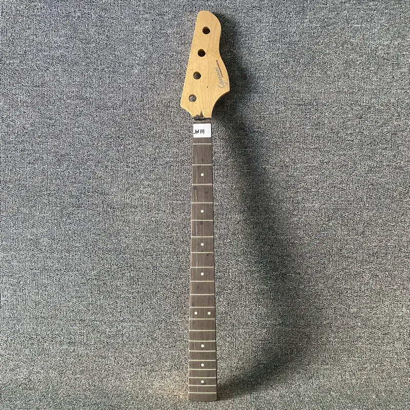 JN111 Giannini Genuine Electriv Bass Neck 4 Strings Version Semi Finishing with Dirty Marks on Headstock Semi Finishing for DIY