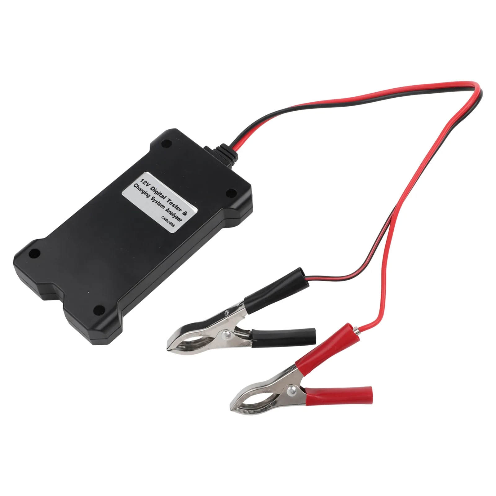 

12V Digital Battery Tester LED Indicators Voltmeter Alternator Charging System Analyzer Four-character Lighted Digital Display