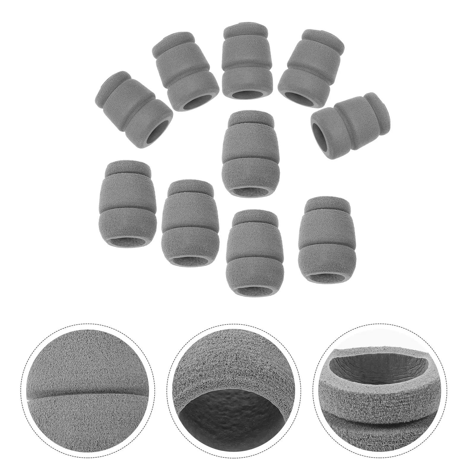 

10pcs Sponge H Covers Non slip Grip Tattoo Pen Wraps Protective Sleeves Machine Storage Tools