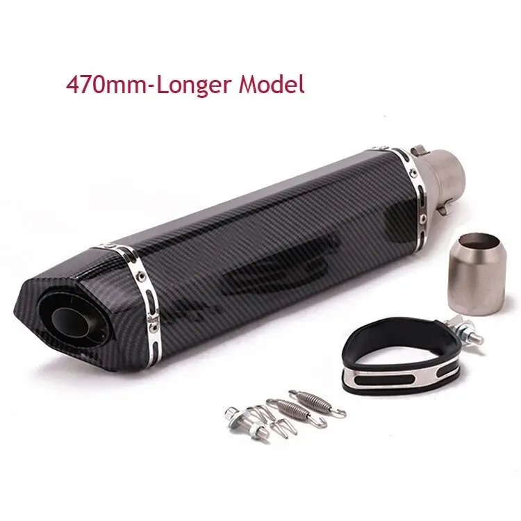 51mm Escape Moto Tube Motorcycle Exhaust Muffler