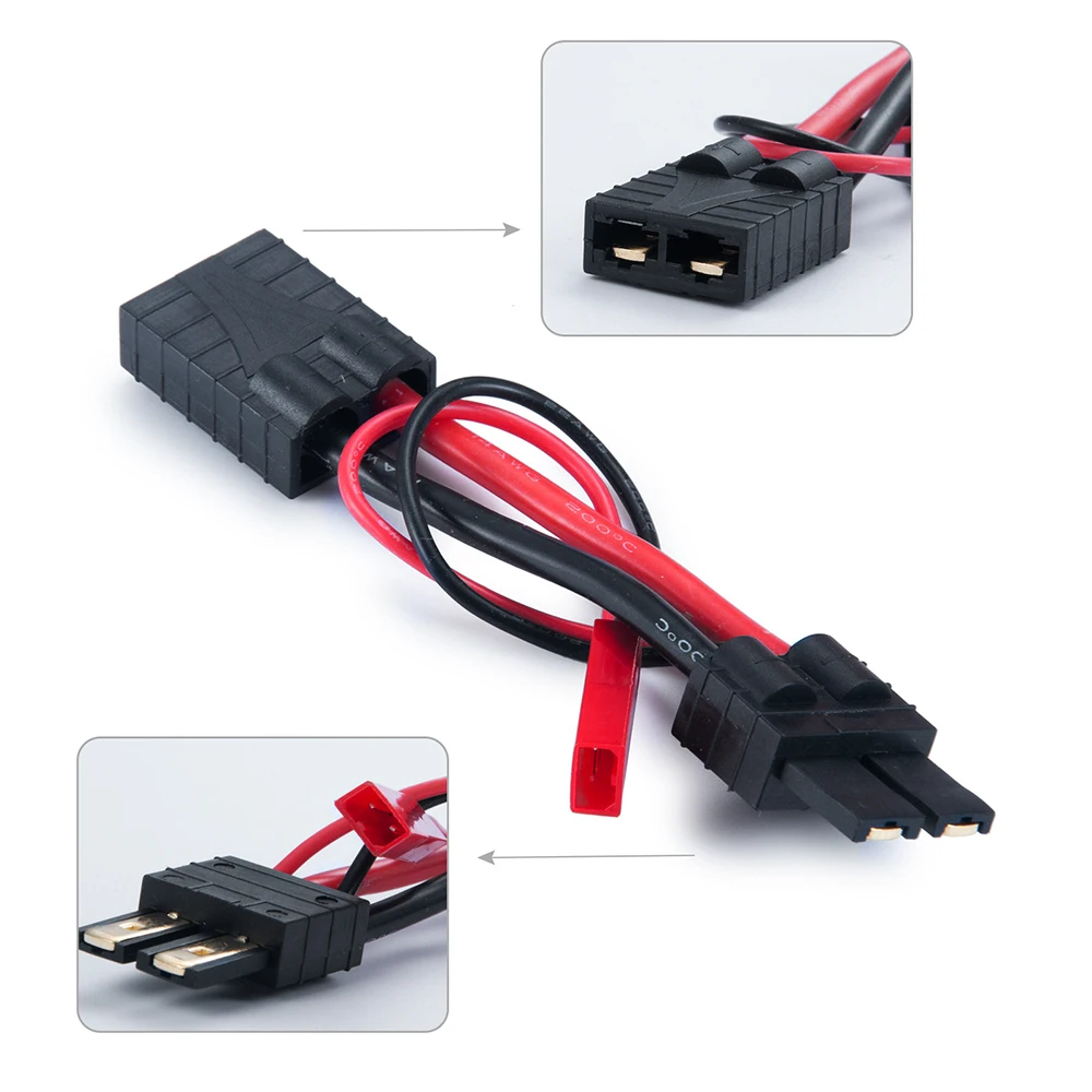 Yeahrun rc carro motor radiador capa ventilador de refrigeração controle temperatura do dissipador calor para 1/10 rc rastreador trx4 atualizar peças