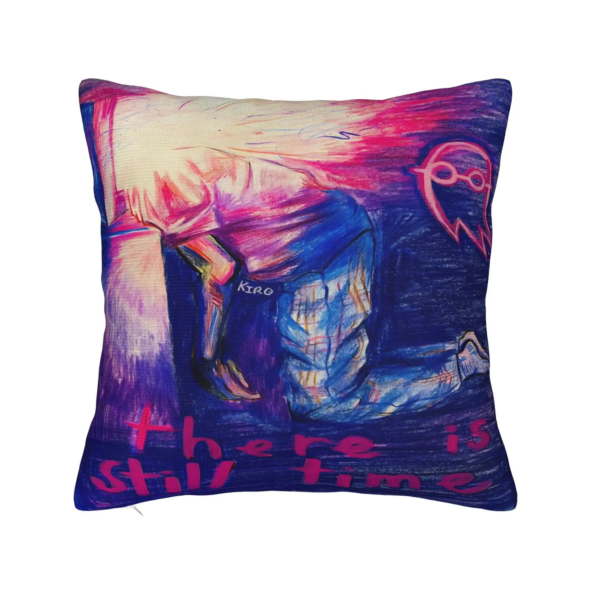 I Saw The TV Glow  Printed Pillowcases Cushion Cover  Pillow Covers Soft and Sweet Chair Decor Zipper Multiple Sizes