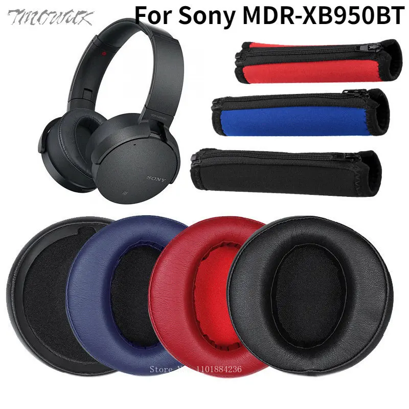 

Replacement Earpads for Sony MDR-XB950BTXB950B1 XB950N1 Headphones Headband Earmuff Sleeve Headset