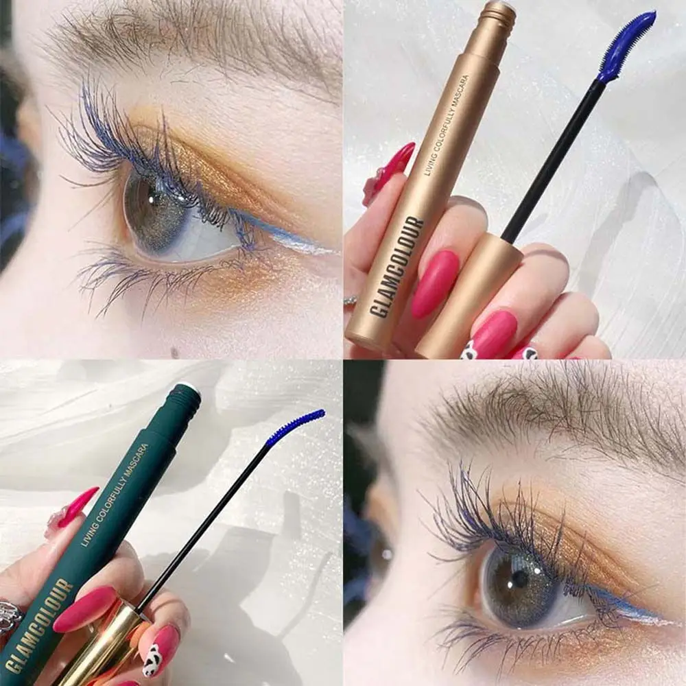 Draagbare Sneldrogende Make-Up Tool Langdurige Zweetbestendige Wimpers Verlenging Waterdichte Mascara Dikke Mascara Curling Wimpers