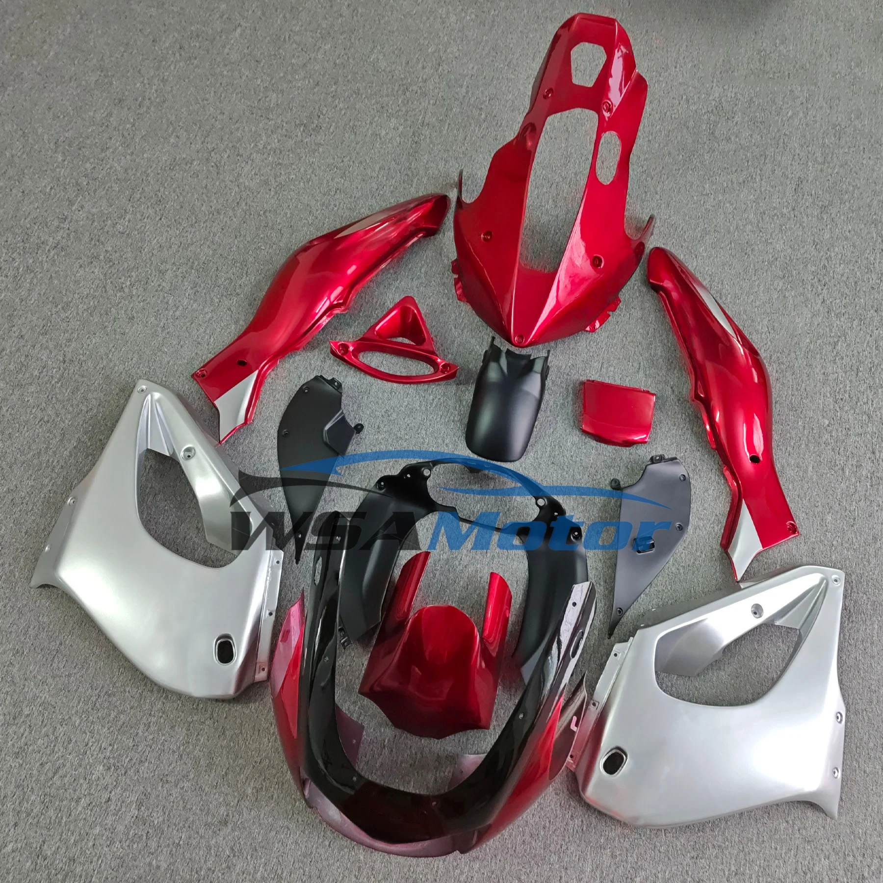Body For YAMAHA Thunderace YZF1000R YZF 1000R 1000 R Silver Black 198Q1.29 YZF-1000R 96 97 98 99 00 01 02 03 04 05 06 07 Fairing
