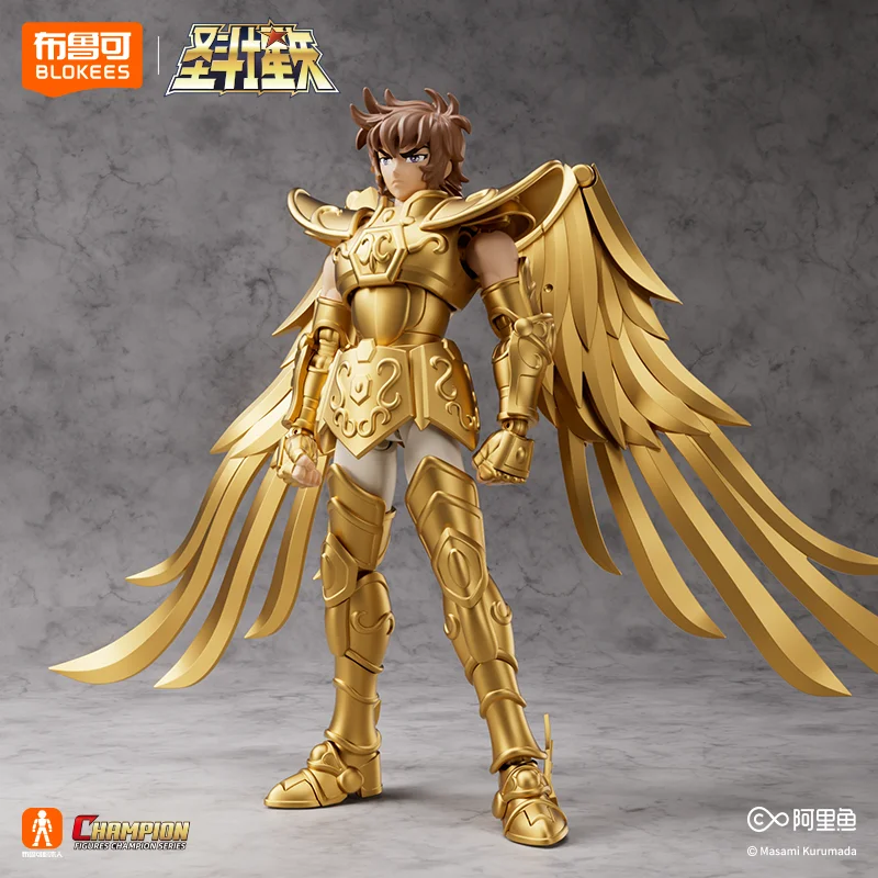 Saint Seiya Action Figure Saint Seiya-Milo Assembleren beeldjes Saint Seiya-Mu Saint Seiya-Aiolia Limited Model Toy Gift