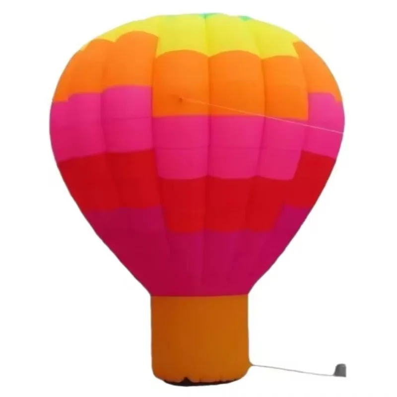 Nadmuchiwane logo, duży, nadmuchiwany balon na ogrzane powietrze z PVC do reklamy na zewnątrz w supermarkach, z dmuchawą, łatwy montaż, lekki.