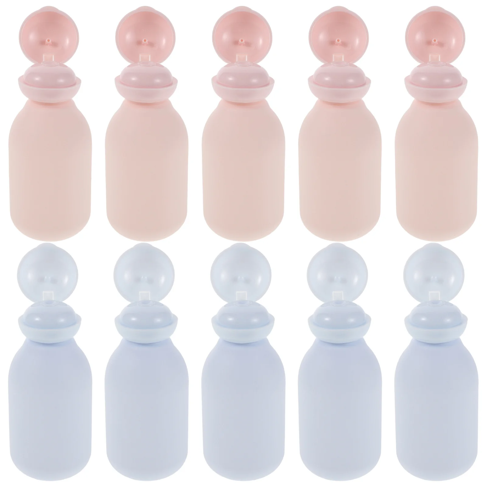 

120Ml Shower Gel Dispenser Bottle Portable Leakproof Empty Refillable Container Travel Bath Liquid Storage for Daily Use