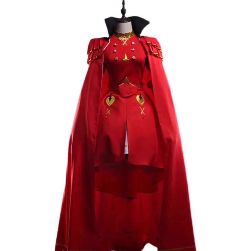 Disfraz de Edelgard von Hresvelg, disfraz de uniforme para mujer y hombre, disfraz de Halloween y Navidad