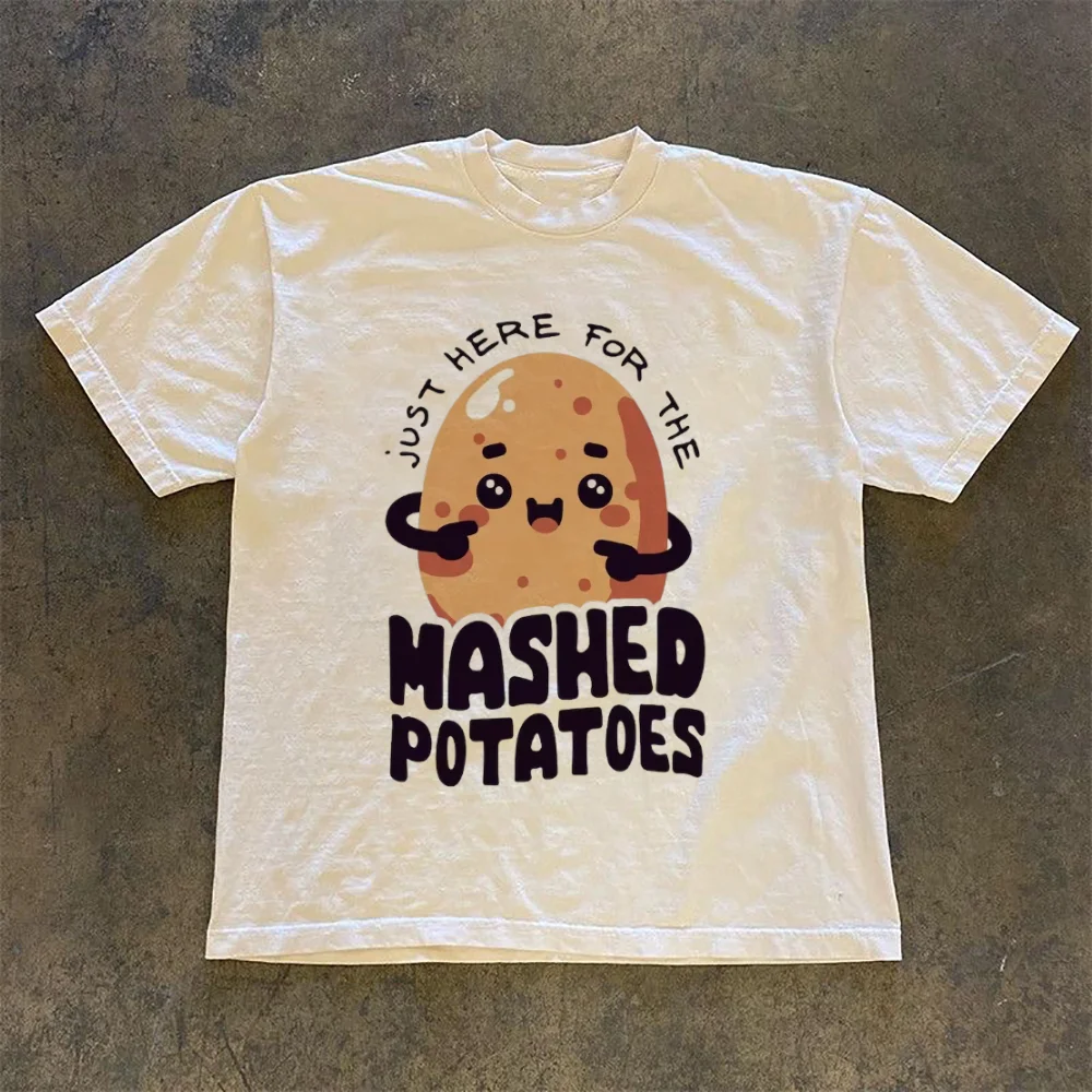 Kawaii Cute Versatile Pattern Clothing Fashion Printed Polyester T-Shirt Casual Women's Fashion Short Sleeve O-Neck Regular T-Sh