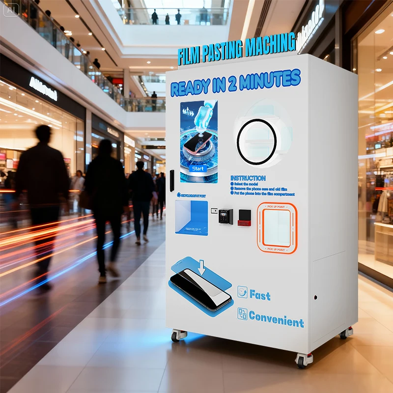 Customized Automatic Outdoor Vending Machine Touch Screen for Screen Protectors Retail Items CE Certified High Efficiency