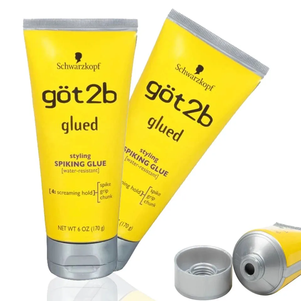 Got 2b pegado 35g Gel para el cabello got2b pegado got2b spray pegado got2be spray congelador para adhesivos de peluca gel de control de dege envío gratuito 170g