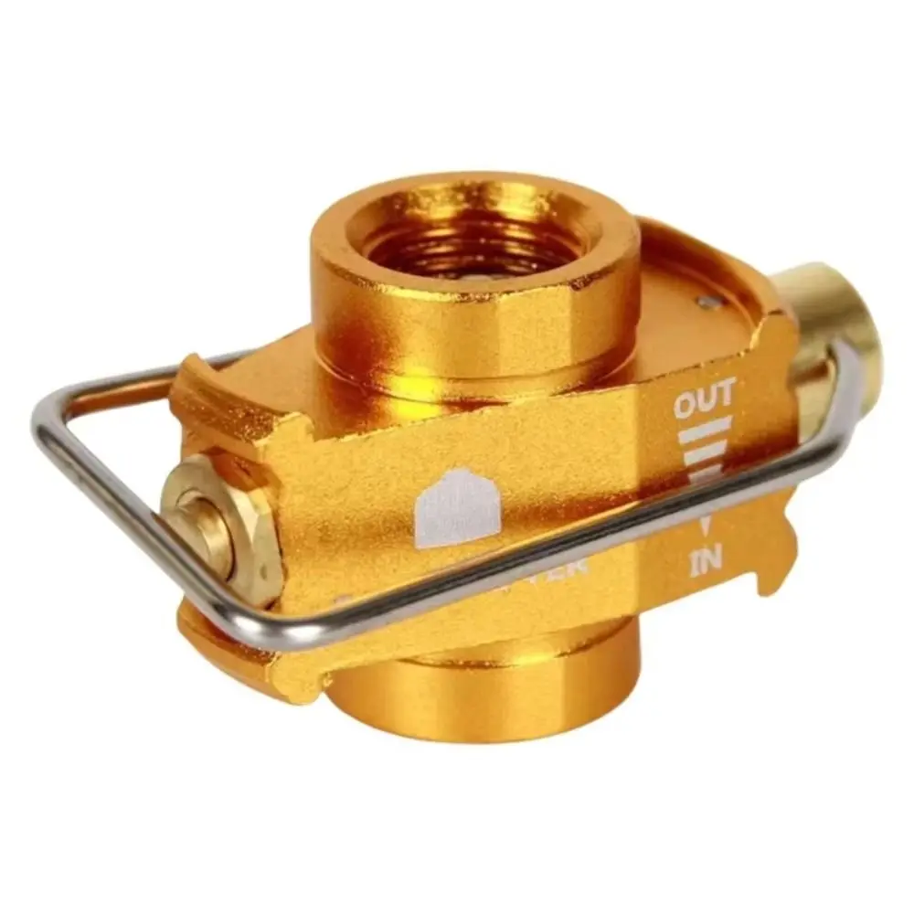 Picture 6: Efficient Flat Tank Conversion Adapter Leak-proof Cost-effective Camping Gas Adapter Valve Multi-purpose Aluminum Alloy