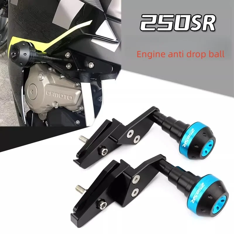 

FOR CFMOTO 250SR 250 SR Engine Protection Cover Frame Sliders Crash Pad Falling Protector Guard 250SR Motorcycles Accesorios