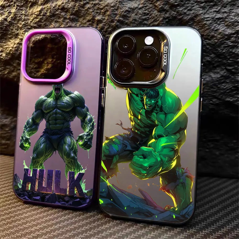 

The Avengers The Hulk Coque For Apple iPhone 17 Air 16e 16 14 15 13 12 11 Pro Max Plus Case 16 17 ProMax Shockproof Phone Cover