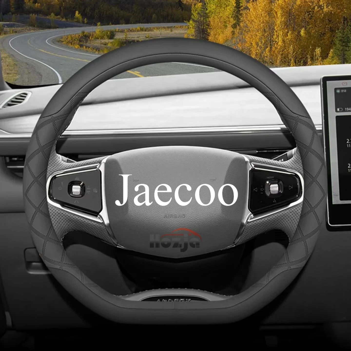 Leather Car Steerin… - image