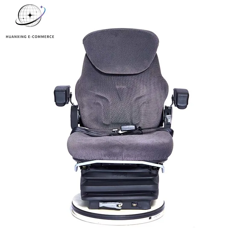 High Quality Luxury Forklift Seat Agricultural Machinery Parts Mechanical Suspension Seat Customized