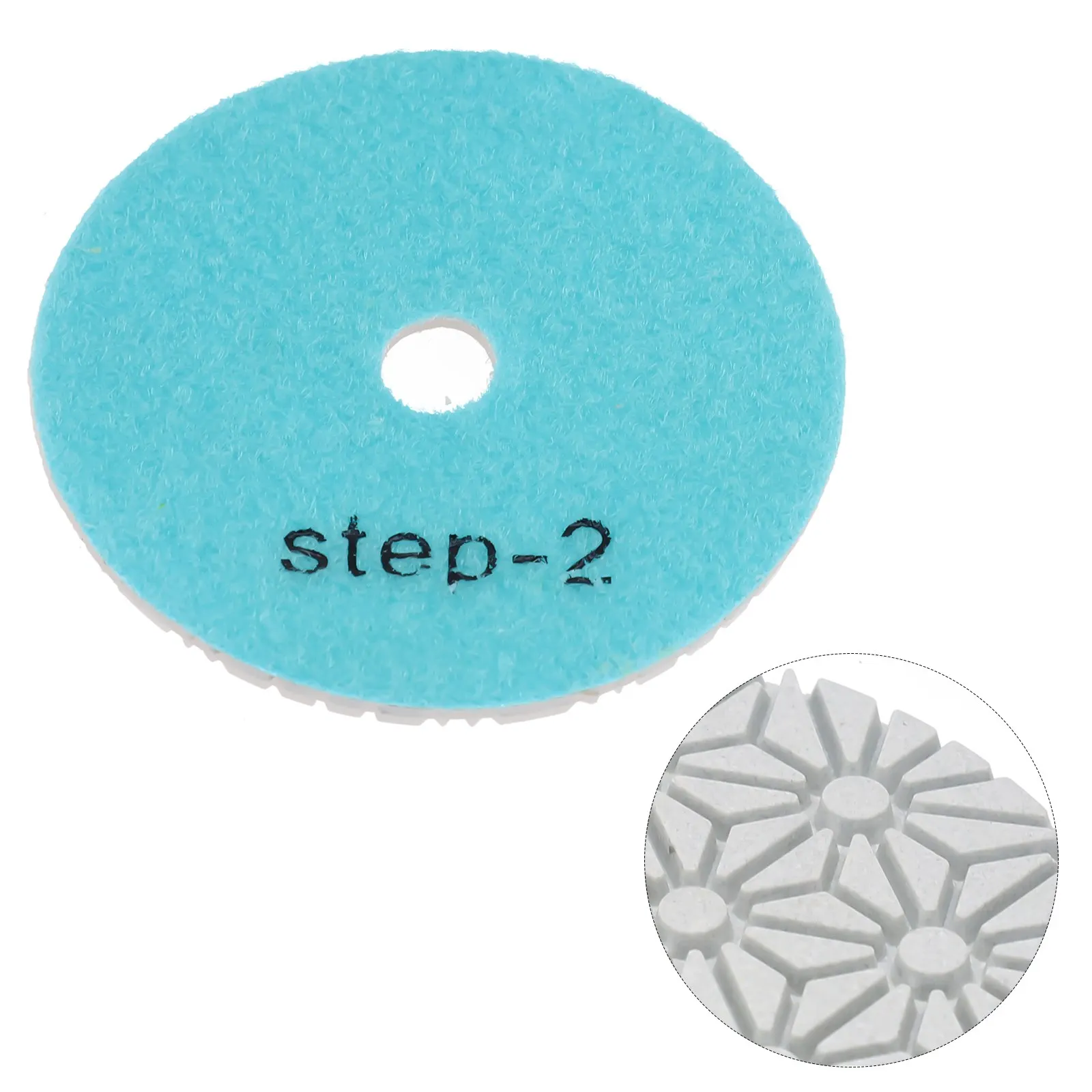 Powert Tools Inch Tools 1#/2#/3# Diamond Polishing Pad Set For Marble Terrazzo Terrazzo Rough Grinding Practical