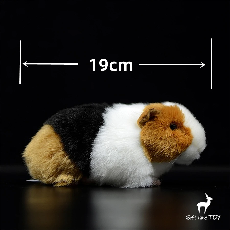 Guinea Pig High Fidelity Anime Cute Plushie Cavy Plush Toys Lifelike Animals Simulation Stuffed Doll Kawai Toy Gifts For Kids