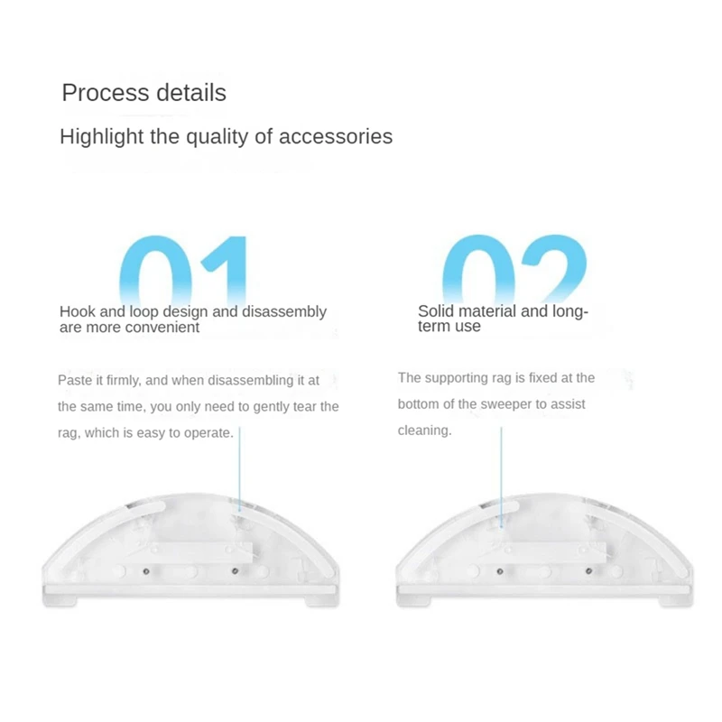 Soporte de fregona de repuesto para Robot Roidmi Eve Plus, accesorios para aspiradora, piezas de módulo de fregona, limpieza del hogar