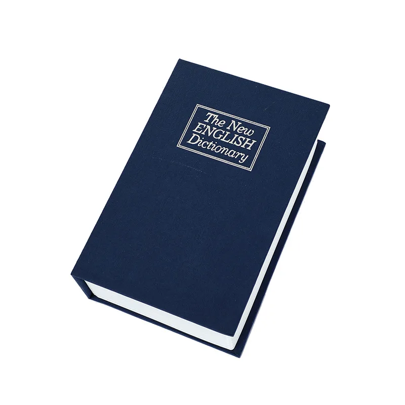 Fabricação profissional pronta para enviar mini livro de dicionário seguro - 4 cores, bloqueio de combinação. Armazenamento oculto com núcleo de aço