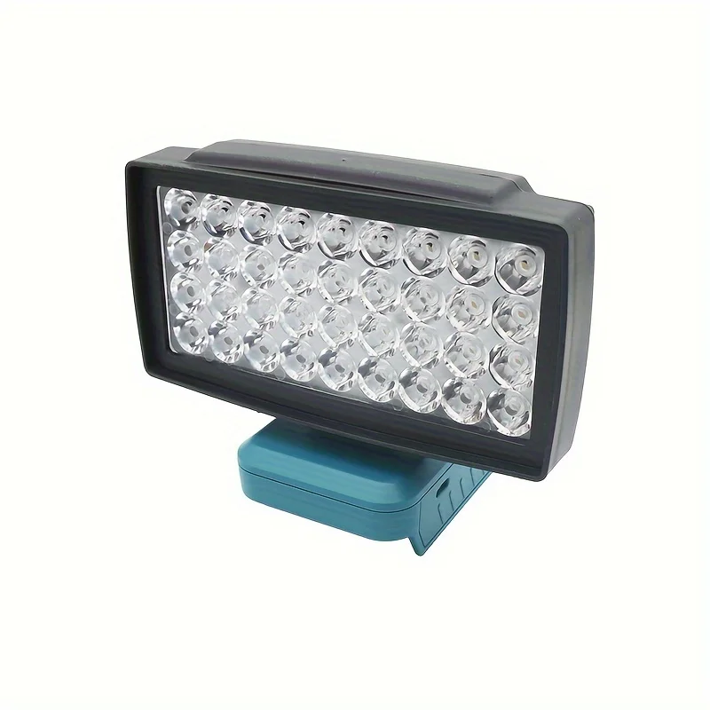 Portable LED Work Light for Makita 18V Battery-Site Lighting 20W 3500LM with USB & Type C Charging and Low Voltage Protection