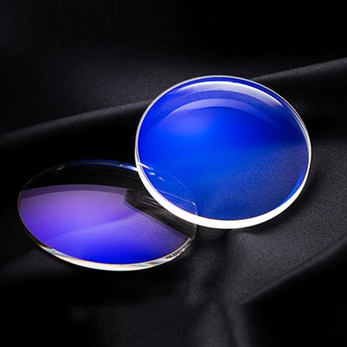 Imagen 2 del producto Lzabella 1,56 1,61 1,67 1,74 CR-39 lentes graduadas ópticas asféricas Anti-UV antiarañazos antirreflectantes antiluz azul