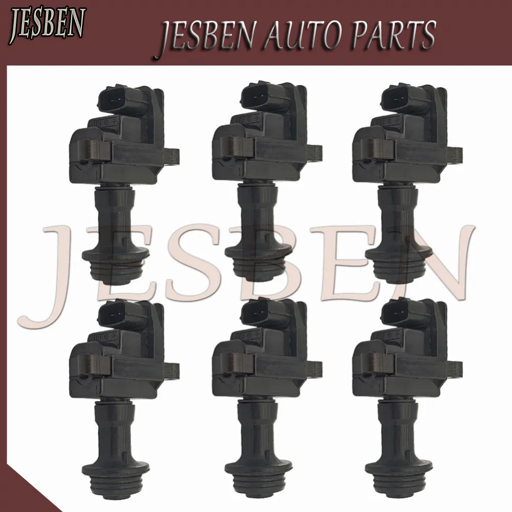 

6PCS Ignition Coil fit for NISSAN GLORIA CEDRIC LAUREL SKYLINE R34 STAGEA WC34 2.5 1996-2004 22448-AA100 MCP-1440 22448-AA101