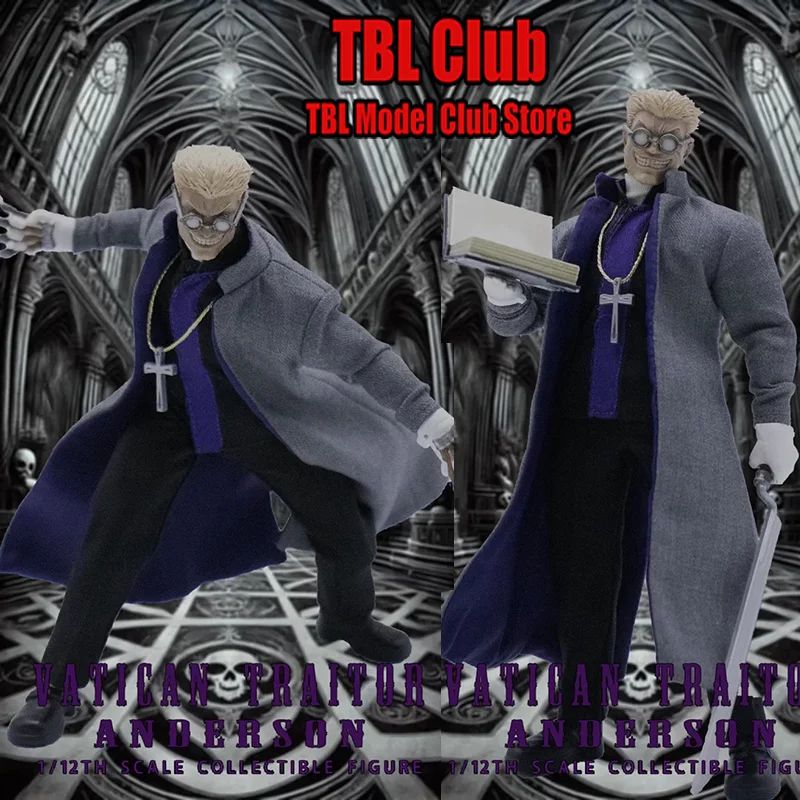 

JM008 Масштабная модель 1/12 Tragic Aura ‌ Искаженная вера ‌ Павший ученик-священник ‌ 6-дюймовая фигурка солдата Joy Man Toys, полный комплект