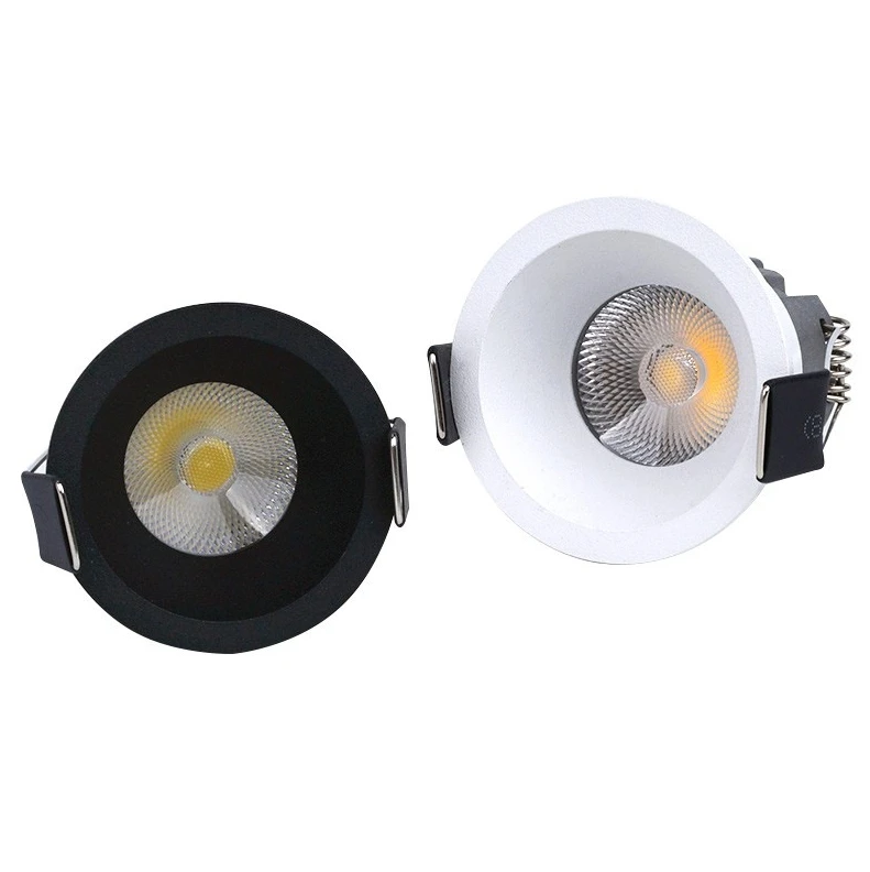 LED Downlight 3W 5W Anti-Glare Led Ceiling Lamp LED Spot Lighting Bedroom Kitchen COB Recessed Downlight