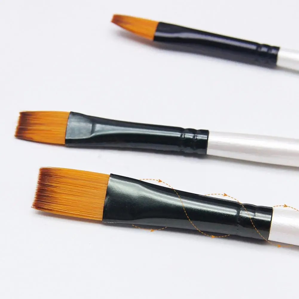 ชุดแปรงทาสีศิลปะดูแลง่ายชุดแปรงทาสีคุณภาพสูงสำหรับงานศิลปะสีน้ำมันสีน้ำอะคริลิกสำหรับงานฝีมือ